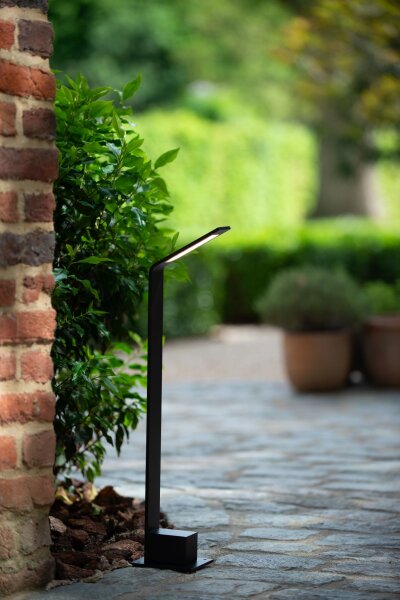 LED Wegeleuchte Aluminium Schwarz 3000K IP54 H:60 cm