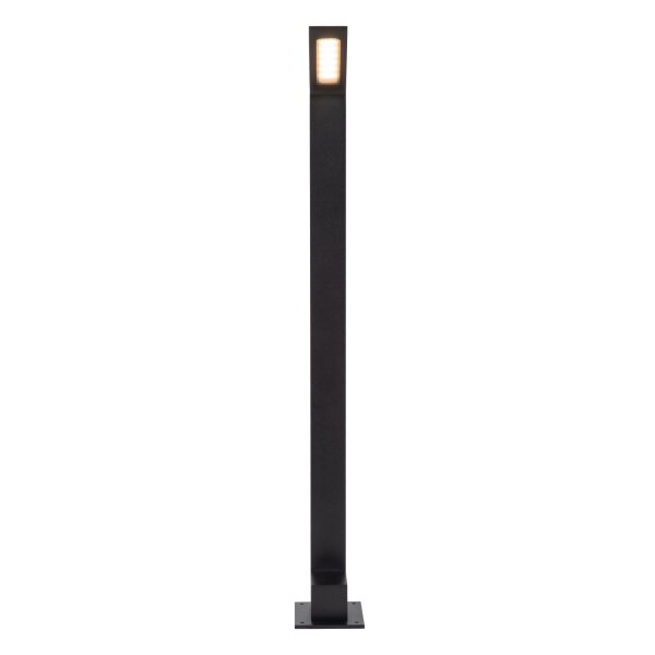 LED Wegelampe Aluminium Schwarz 3000K IP54 H:80,5 cm