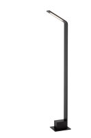 LED Wegelampe Aluminium Schwarz 3000K IP54 H:80,5 cm