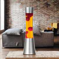 Lampe à lave ardente Rouge Orange SANDRO 39cm avec...