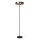 LED Stehleuchte Fußschalter Kaffeebraun 2200-3000K