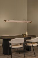 LED Pendelleuchte Alu Rostbraun CCT 2700-4000K L:150 cm