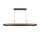 LED Pendelleuchte Alu Rostbraun CCT 2700-4000K L:150 cm