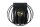 Wandlampe Metall Schwarz Drahtschirm E14 H:17 cm modern