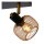 Deckenlampe verstellbar Schwarz Messing E14 L:31 cm