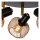 Deckenlampe schwenkbar Schwarz Messing E14 B:37 cm
