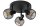 Deckenlampe schwenkbar drehbar Schwarz E14 Vintage