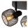 Deckenlampe schwenkbar drehbar Schwarz E14 Vintage