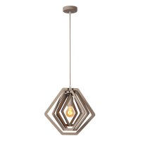 H&auml;ngelampe Kinder Taupe Jungen M&auml;dchen E27 L:33,5 cm