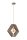 Hängelampe Kinder Taupe Jungen Mädchen E27 L:33,5 cm