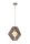 Hängelampe Kinder Taupe Jungen Mädchen E27 L:33,5 cm