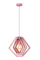 Pendelleuchte Kinder Rosa M&auml;dchen E27 L:33,5 cm