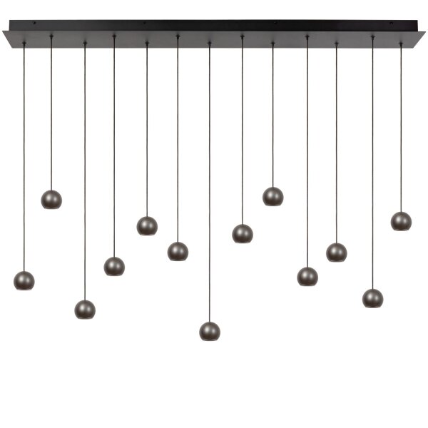 LED Pendelleuchte Fernbedienung Grauguss 2700-4000K