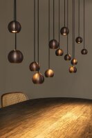 LED Pendelleuchte Fernbedienung Kaffeebraun 2700-4000K