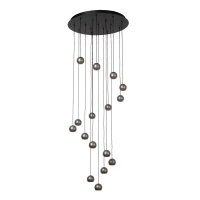 LED Hängelampe Fernbedienung Grauguss 2700-4000K...
