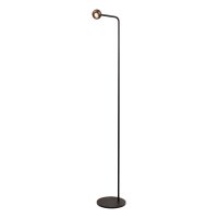 LED Stehleuchte dimmbar flexibel Kaffeebraun 2700K
