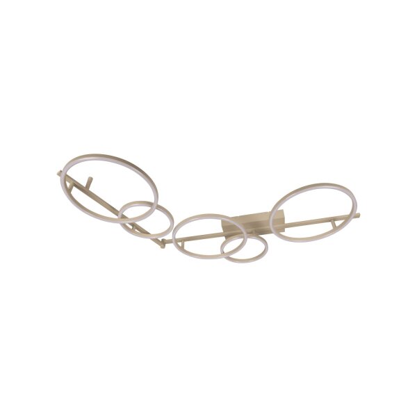 LED Deckenleuchte schwenkbar Taupe 2700-4000K L:170 cm