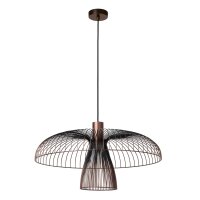 Pendelleuchte Kaffeebraun Messing GU10 Ø60 cm modern