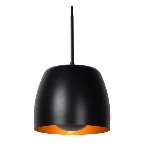 Hängelampe Metall Schwarz E27 L:104 cm modern