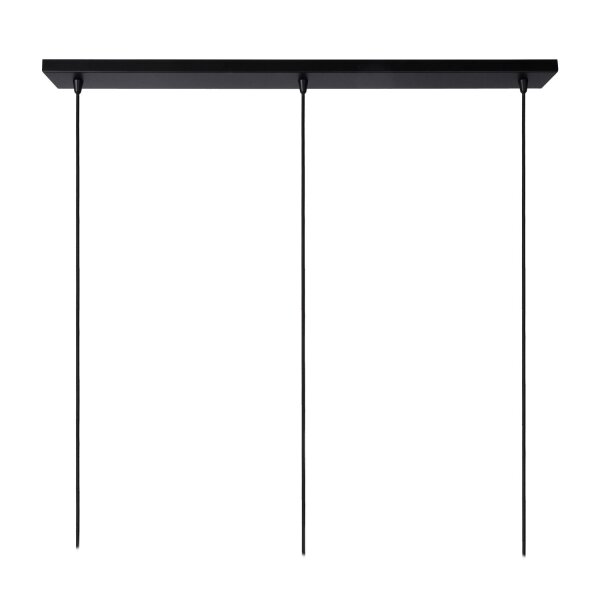 Hängelampe Metall Schwarz E27 L:104 cm modern