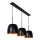 Hängelampe Metall Schwarz E27 L:104 cm modern