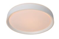LED Deckenlampe dimmbar blendarm Wei&szlig; 2700K &Oslash;30 cm