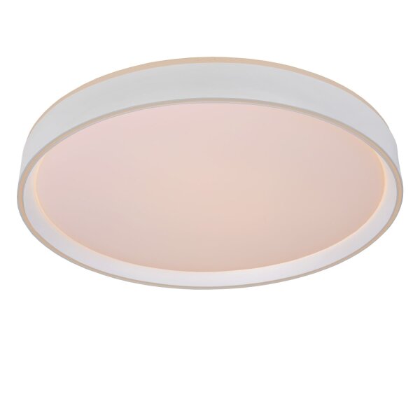 LED Deckenlampe dimmbar blendarm Weiß 2700K Ø50 cm rund