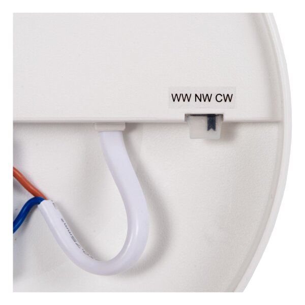 LED Deckenlampe blendarm Opalweiß CCT 3000-6500K IP44