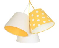 Suspension décorative Blanc Jaune Enfants Filles