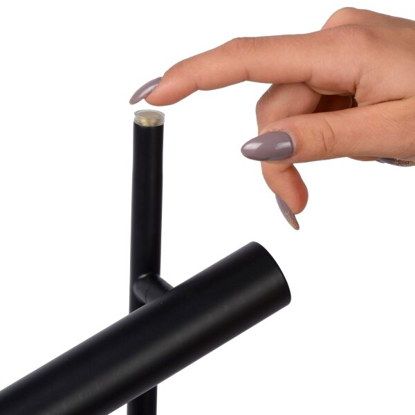LED Tischleuchte schwenkbar Schwarz 3000K H:42 cm