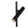 LED Stehlampe schwenkbar Touchdimmer Schwarz 3000K