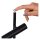 LED Stehleuchte schwenkbar Touch Schwarz 3000K 140 cm
