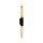 Außenwandlampe Up Down Glas Schwarz E27 IP54 H:62 cm