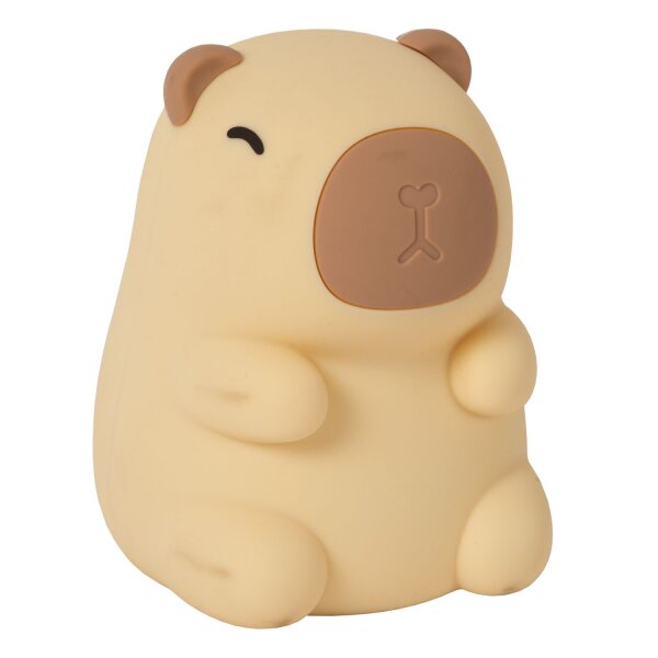 LED Nachtlicht Akku Capybara dimmbar RGB 2100K 11,6 cm