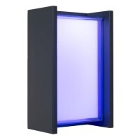 LED Außenleuchte App RGB Alu Schwarz 2700-6500K IP65
