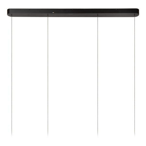 LED Pendelleuchte Alu Schwarz 2-flammig 2200-3000K