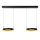 LED Pendelleuchte Alu Schwarz 2-flammig 2200-3000K