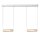 LED Hängelampe Weiß CCT 2200-3000K 140 cm modern