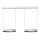 LED Hängelampe Weiß CCT 2200-3000K 140 cm modern