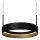 LED Pendelleuchte Alu Schwarz CCT 2200-3000K L:166 cm