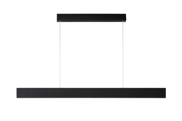 LED Hängelampe Up Down Metall Schwarz 2700K L:119 cm