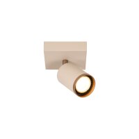 Deckenleuchte flexibel Aluminium Taupe GU10 B:10 cm