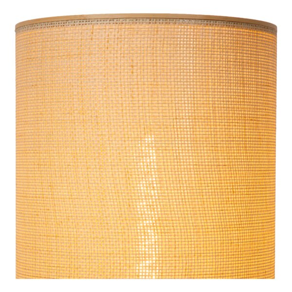 Stehlampe blendarm Bambus Natur E27 H:120 cm modern