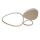 LED Deckenleuchte Taupe CCT 2700-4000K L:62 cm modern