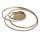 LED Deckenlampe Messing Aluminium 2700K B:64 cm