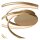 LED Deckenlampe Messing Aluminium 2700K B:64 cm