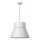 Pendelleuchte blendarm Papier Beige Weiß E27 Ø45 cm
