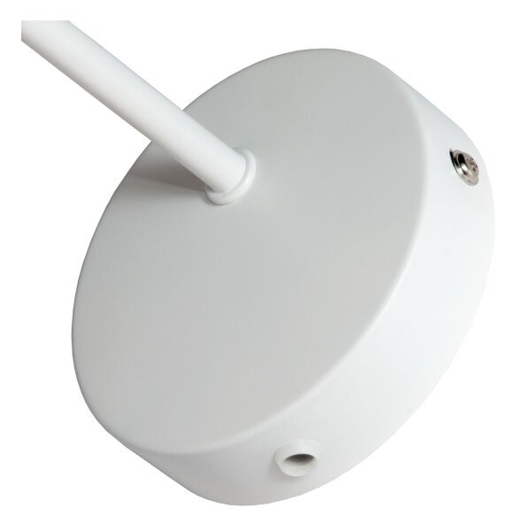 Wandlampe Weiß Vintage minimalistisch E27 B:10 cm