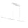LED Hängelampe Weiß Aluminium 2700K L:147,7 cm