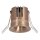 LED Einbauleuchte Champagner CCT 2700-4000K Ø6 cm rund